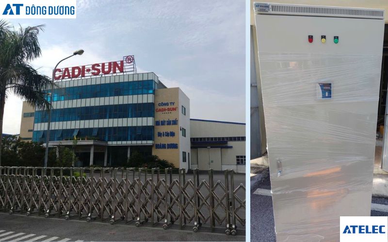 Tủ lọc sóng hài tích cực ATELEC được lắp tại nhà máy CADI-SUN