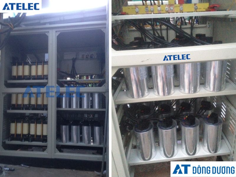 Tủ lọc sóng hài thụ động ATELEC được lắp đặt tại Nhà máy Tân Á Đại Thành